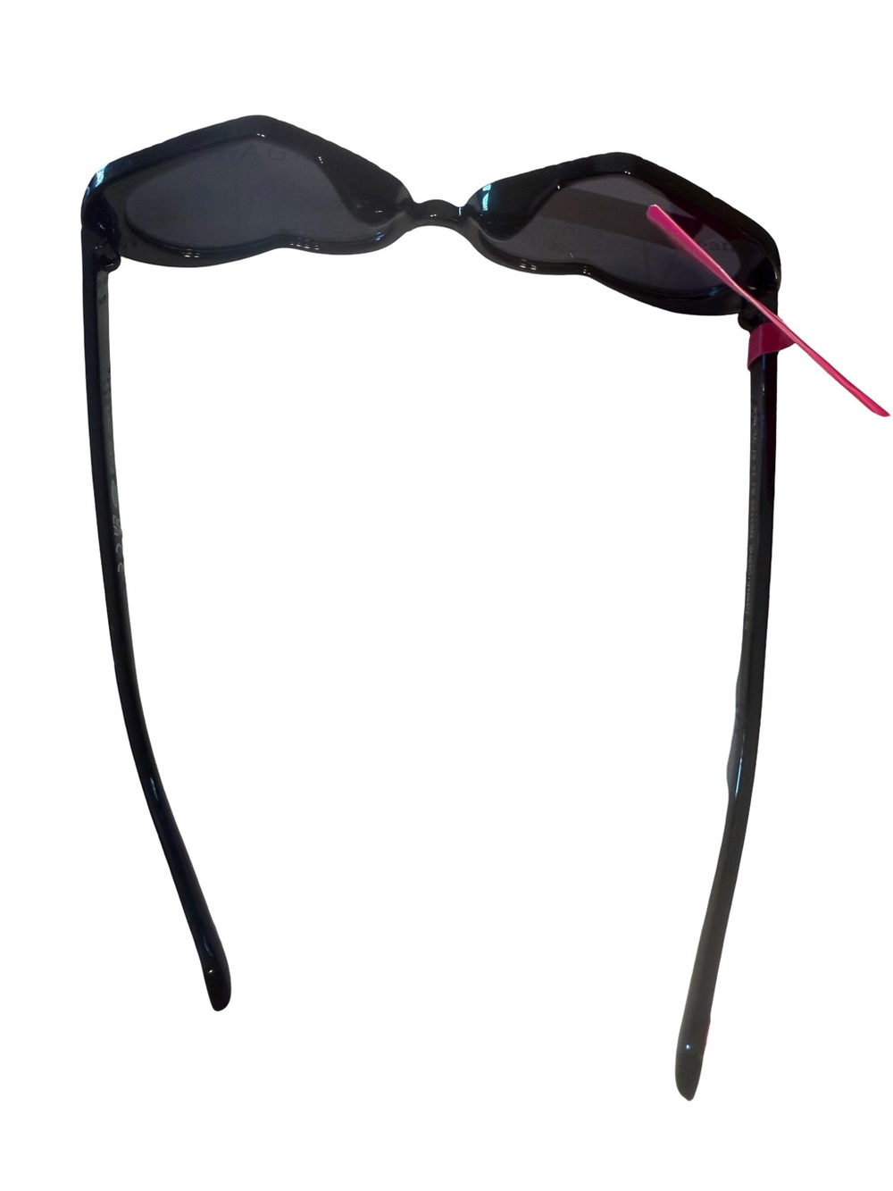 Betsey Johnson NWT Cute Classic Betsey Black Heart Rhinestone Sunglasses (G026) - Picture 6 of 8